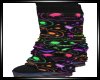 BB|Neon Halloween Boots