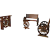 country/bench/table