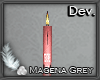 Dev. Wall Candle