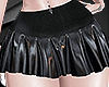 V: skirt pleated black