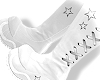! white star boots