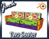 No Pose Two Seat Sofa