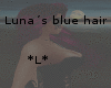 *L* Lunas blue hair