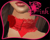 Desire Lace Collar Red
