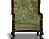 ~B~Antique Green Chair