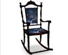 'Royal Blu Rocking Chair