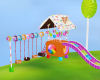 Scaled Candy Swingset