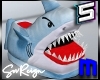 ! Angry Shark Slippers
