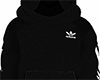 ð. Adi Hoodie Black
