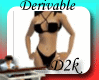 D2k-Derivable hot bikini