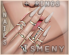 [Is] Muted 2 Nails +Ring