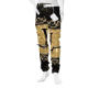 LV Gold Jeans