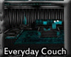 Aqua Teal Couch