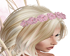 hairband rosa flower