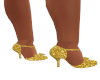 Golden Dance Shoes