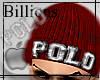 !B!Polo Beanie Red