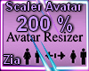 Scaler Avatar *F 200%