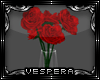 -V- Roses in Vase