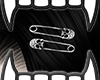 skull safety pin