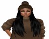Bella*BLACK*-BROWN HAT