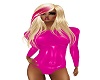 Pink (2) PVC Bodysuit