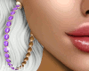 C~Purple Caiope Earrings
