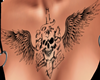skull wing Tattoo