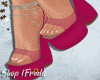 Fuchsia Fashion Sandals