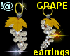 !@ Grape earrings