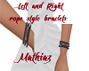 *J Mathiaz bracelets