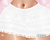 Kawaii White Mini Skirt