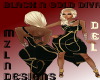 Del Black n Gold Diva