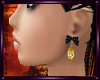 gold skull earrings