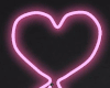 Heart Pink Neon