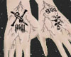 ⓈHand Tattoo