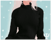 Y| Black Sweater Dress