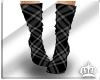 |♕| Black Plaid Boots