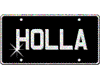 HOLLA plate
