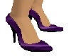 Purple Stiletto Shoes