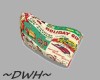 VINTAGE XMAS BEANBAG
