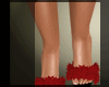 Victoria Red Sandals