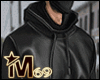 M69 Black Hoodie
