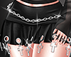 Black Cross Skirt DRV