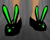 Toxic Bunny Slippers