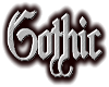 Gothic sticker
