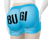 Bugi Blue Booty Shorts