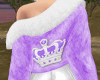 Lilac Crown Fur Jacket