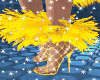 Shoes Gold Carnaval