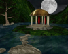 temple in moonlight