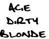 Acie Dirty Blonde